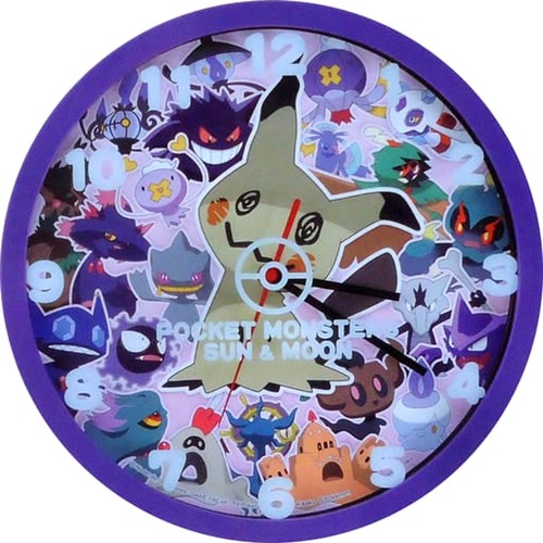 Horloge murale premium mimikyu - horloge,