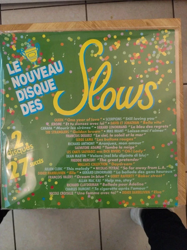 Disque vinyle 33t slows double - disque,