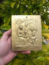 Bas Relief Terre Cuite Sainte