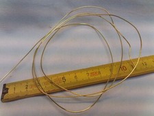 Fil en laiton recuit de diamètre 0,8 mm, lot de 5 mètres, malléable et souple