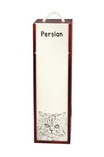 Persan Boîte à Vin Avec Chat Art-Dog