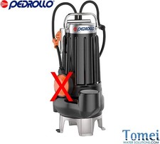 Pompe Eaux usées Pedrollo