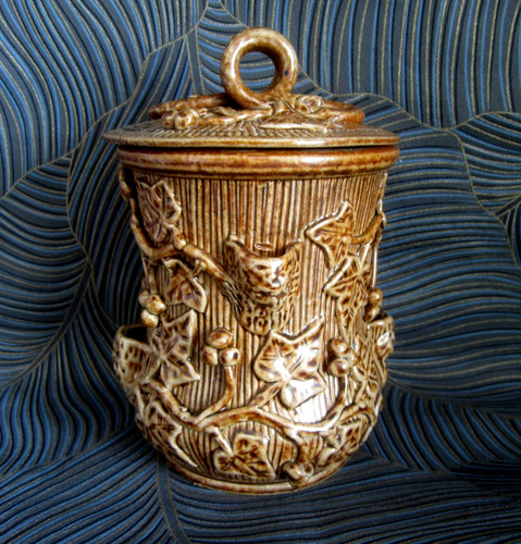 Ancien grand pot tabac - ancien,