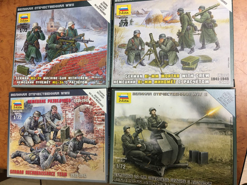 Figurines zvezda - 1/72, ,