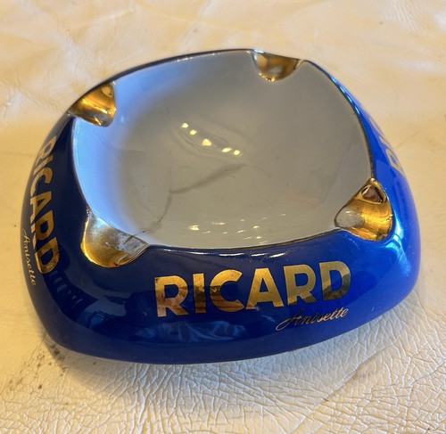 Cendrier ricard anisette - ricard, bleu