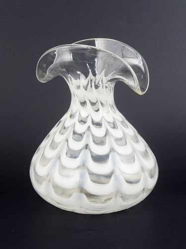 European studio glass - vase, en