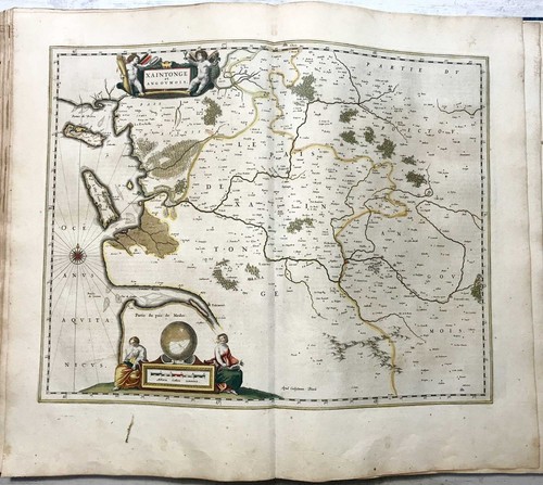 C1645 blaeu carte ancienne - blaeu,,
