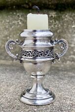 Petit bougeoir en argent