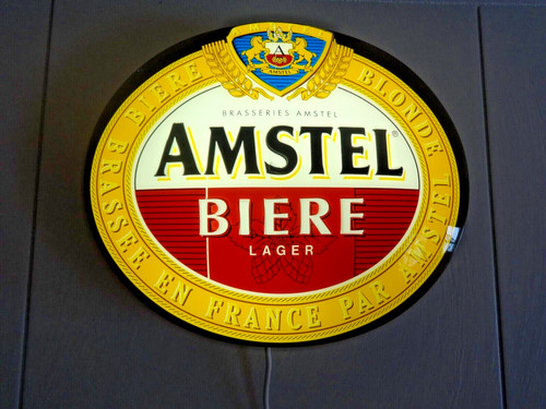 Enseigne lumineuse bar - , "amstel