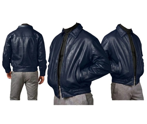 Blouson bombardier cuir - blouson,