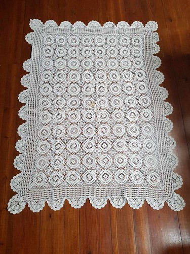 Dessus table vintage blanc - ,