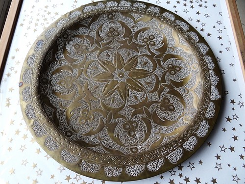 Plateau oriental laiton - oriental,