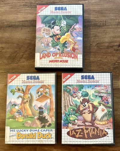 Lot jeux sega master - lot,