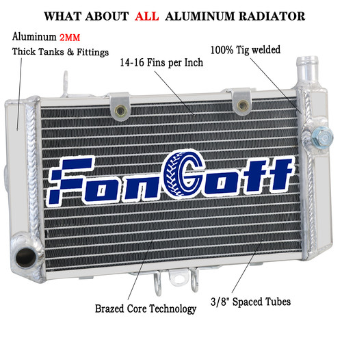 Aluminium radiateur pour honda - radiateur,