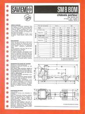 SAVIEM SM 8 BOM / CHASSIS