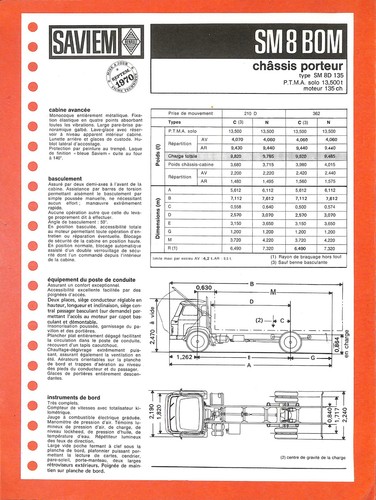 Saviem bom chassis - saviem, /
