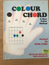 VINTAGE 1972 Colour Chord A New Guitar Method par Peter O'Dell 
