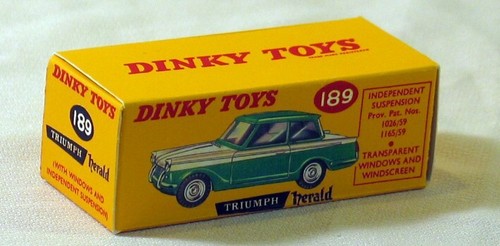 Dinky toys 189 triumph herald - 189,