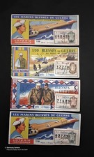 Lot De 4 Billets De Loterie