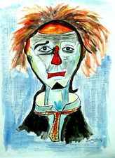 ART TABLEAU PEINTURE PORTRAIT