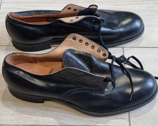 Chaussure US Navy / USMC WW2 - Materiel Original - WWII USN Black Leather Shoes