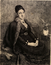 Madame Orchardson GRAVURE Eau