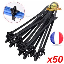 x50 Attache Fixation Câble Faisceau Voiture ★Pince Universel Serre Flex Harnais 