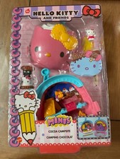 Playset figurines Hello Kitty coffret camping chocolate Neuf