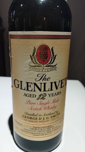 Whisky écossais glenlivet - whisky,