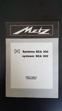 Mode d'emploi SCA 300 Metz