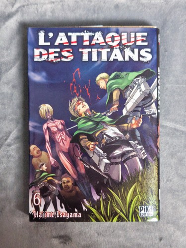 Livre manga attaque - l'attaque, des