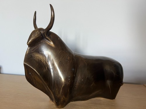 Belle sculpture semi abstraite