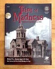 TAINT OF MADNESS - VGC - CALL OF CTHULHU - CHAOSIUM #2354