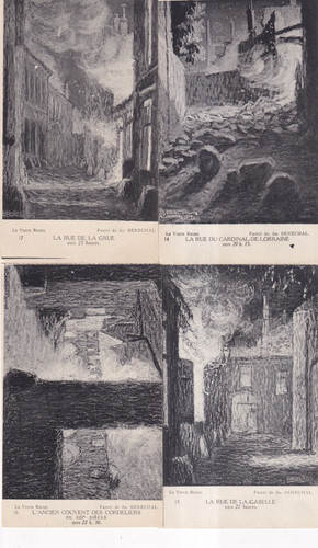 Lot postcards war 14 - of, 4