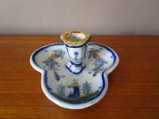 BOUGEOIR A MAIN EN CERAMIQUE