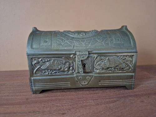 Coffret bronze art - art, nouveau