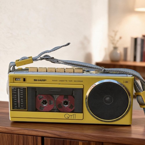 Sharp rare vintage - qt-11,