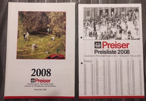 Catalogue preiser 2008 - , +
