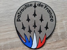 patch thermocollant brodé kaki patrouille de France H 10cm L 8cm .....