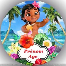 Vaiana . Déco de gâteau