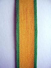 Ancien ruban 10 cm x 10 mm réduction ou MINIATURE, pour la médaille militaire