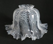 Tulipe lampe à pétrole gaz Baccarat Clichy St Louis oil Lamp tulip