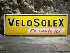Plaque émaillée Vélo SOLEX service Enamel sign no mobylette peugeot vespa