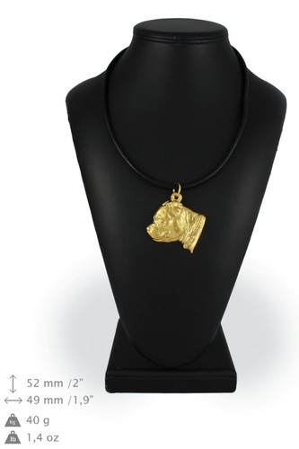 Staffy collier plaqué - -,