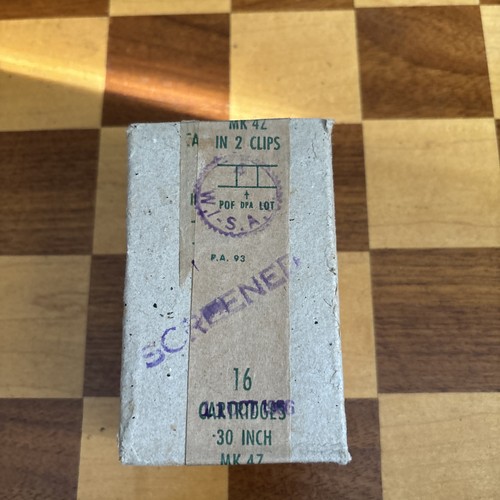 Garand enbloc round - m1,