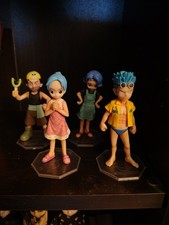 Lot de 4 figurines One Piece style Megahouse (Nojiko, Franky, Usopp