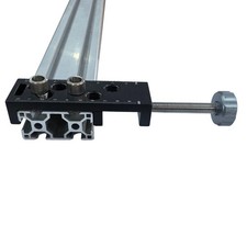 Jeu de gabarits en aluminium pour positionnement de perceuse en série 20 30 40