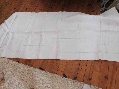 Ancien drap fil - en, jour