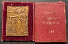 Médaille & Plaquette bronze "