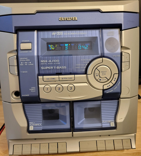 Aiwa nsx aj100 super bass - nsx-aj100,
